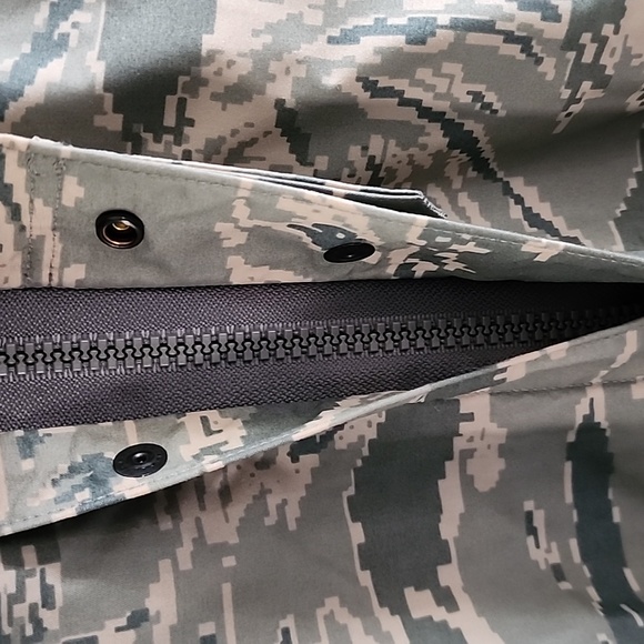 Orc Industries Inc. ACU "Improved Rainsuit" Zipup Parka Jacket No Liner Sz M - Picture 5 of 16